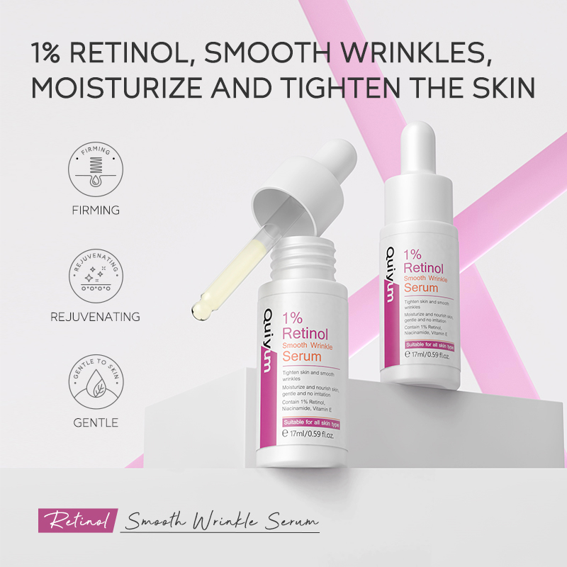 Quiyum 1% Retinol Smooth Wrink - The Ordinary Serum Hyaluronic Acid review and price