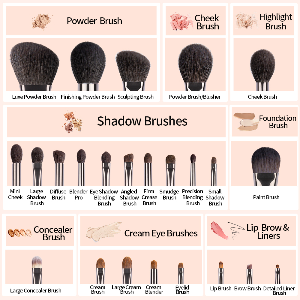 OVW Natural Goat Hair Makeup B - Makeup Beauty Ro review and price