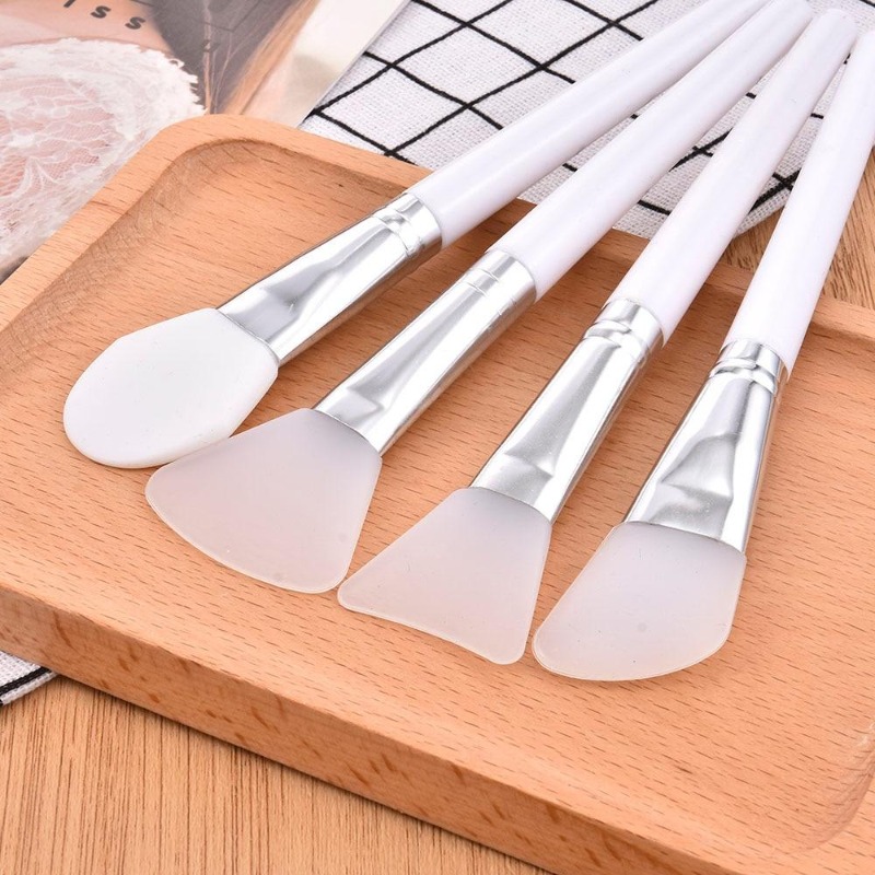 4Pcs/set White Makeup Silicone - Makeup Beauty Ro review and price