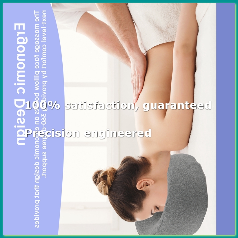 Ergonomics Lying Down Pillow M - Face Massager review and price