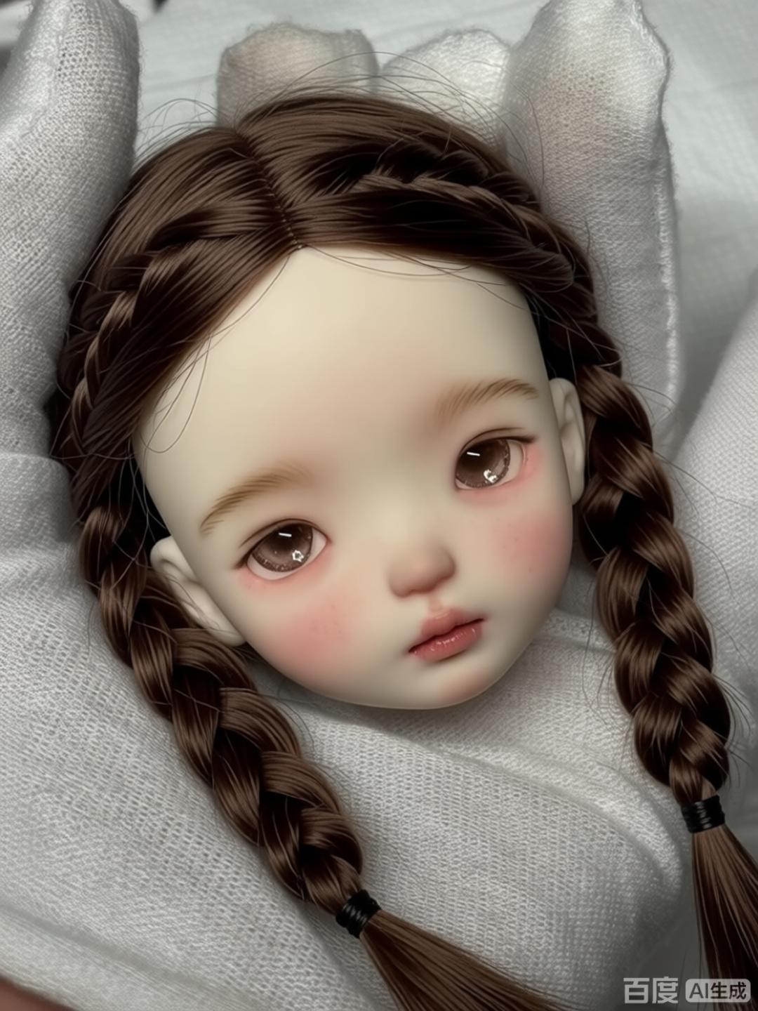 1/6 Scale SD BJD Doll Head - j - Beauty Makeup Girl review and price