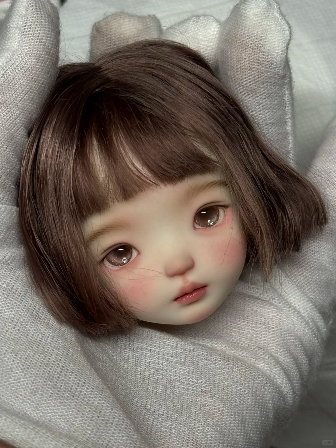 1/6 Scale SD BJD Doll Head - j - Beauty Makeup Girl review and price