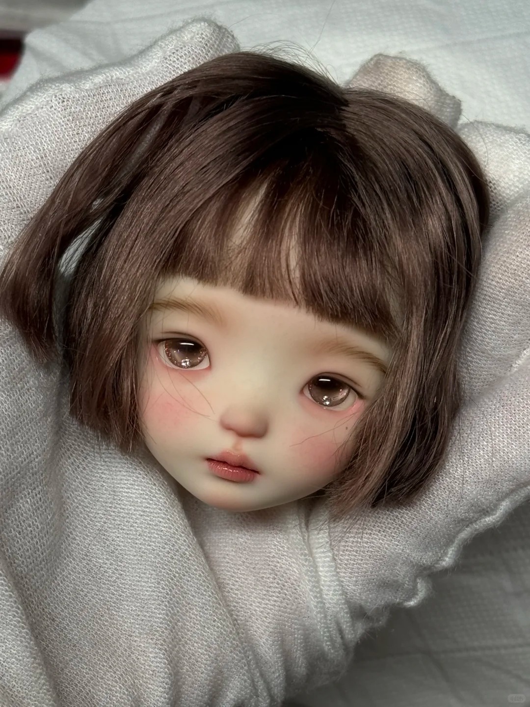 1/6 Scale SD BJD Doll Head - j - Beauty Makeup Girl review and price